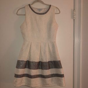 White Embroidered dress